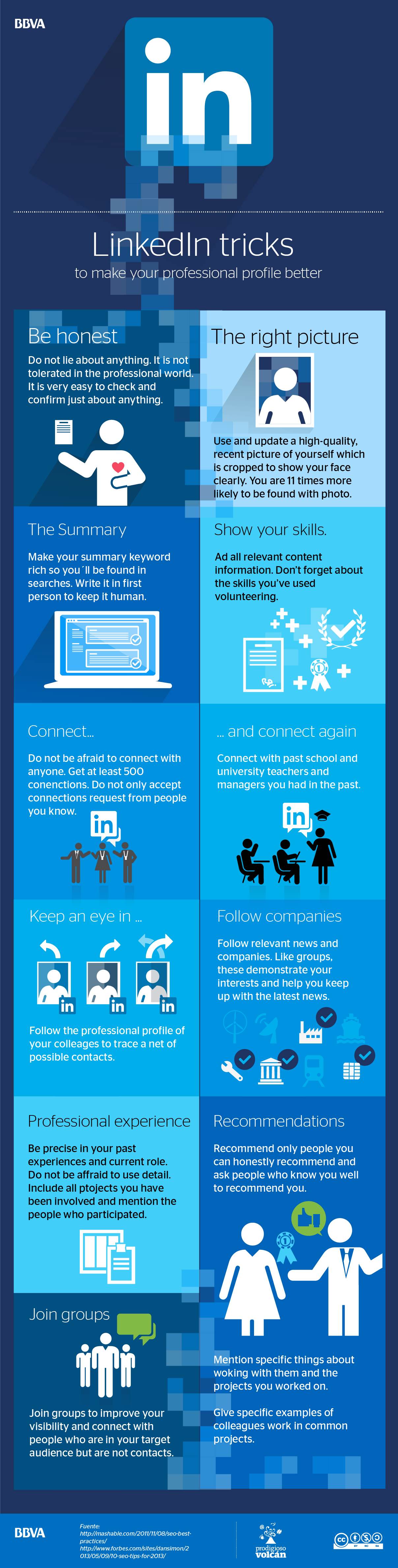 LinkedIn tricks