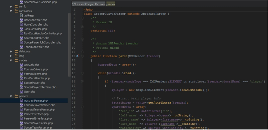 Player php. Класс php. Php и XML. Php Интерфейс. Laravel структура.