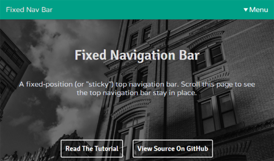 Advantages and disadvantages of using fixed navigation bars in website and mobile app development