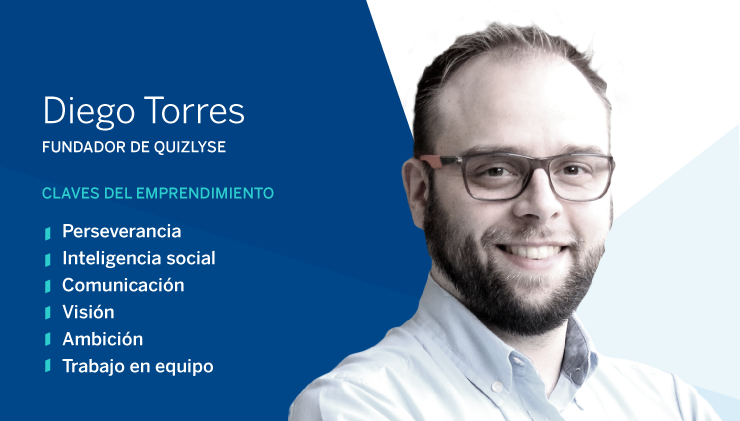 Emprendedor del mes: Diego Torres, fundador de Quizlyse